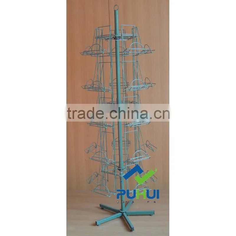 outstanding spinning stepping stone display stand