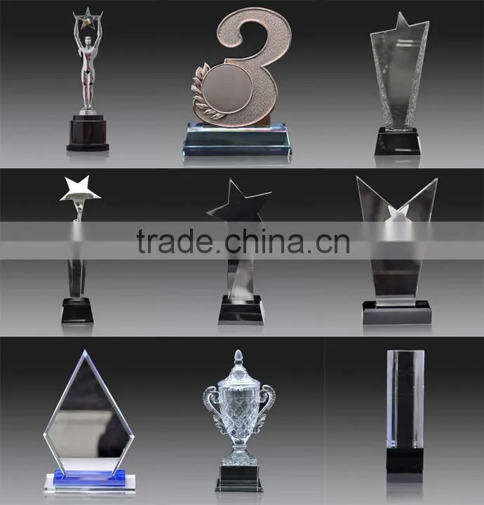 Basketball cup golden manscore a basket awards with black K9 crystal base factory direct customized sports trophy