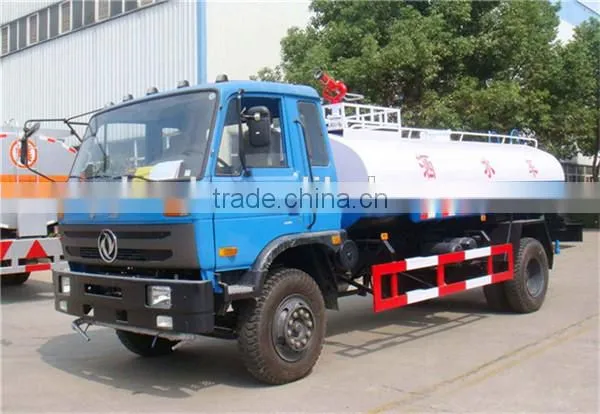 water spray truck water bowser truck fire truck water sprinkler