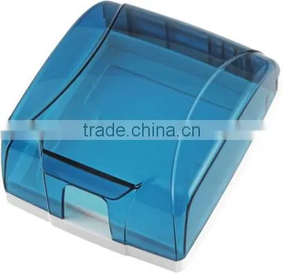 2015 Wholesaler Wallpad for Wall Switch Socket Outlet 86 type Blue Transparent Waterproof Electrical Plastic Box Enclosures