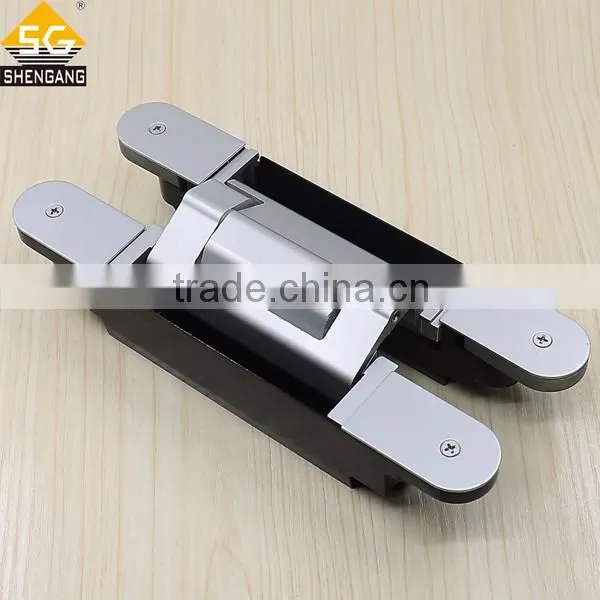180 degree Zinc alloy and aluminium alloy heavy gate concealed hinge for wooden doors