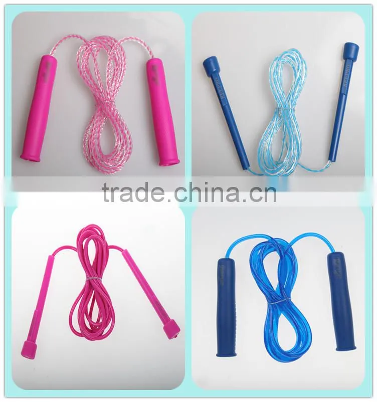 2015 Hot sale Bluuing brand OEM cheap kids jump ropes& color change jump ropes
