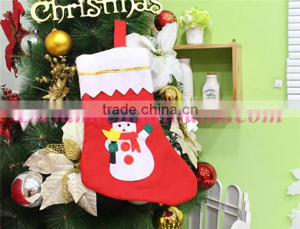 Cheap wholesale christmas supplies plain santa christmas stocking