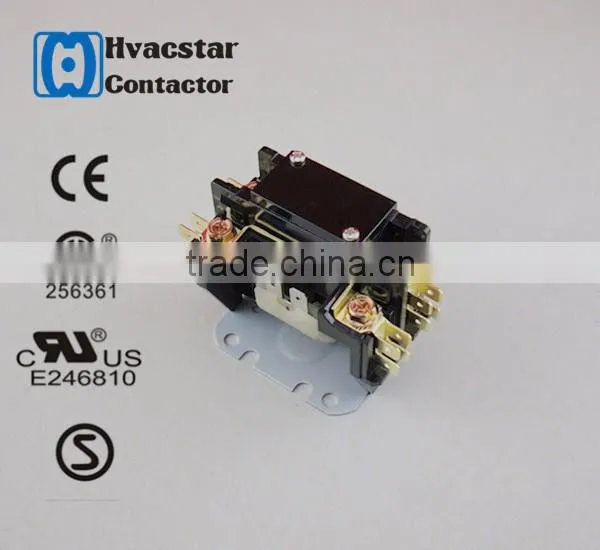 Refrigeration components 2 poles 40A 24VAC dp AC contactor for furnas squareD HCC type ac cotactor