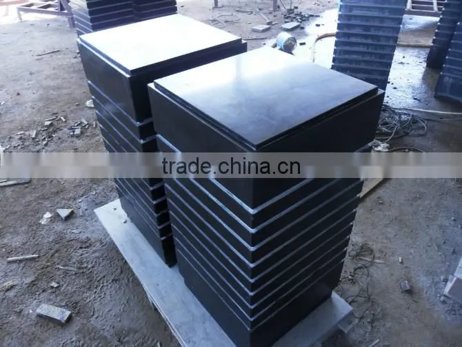 popular chinese black basalt Special-shaped processing