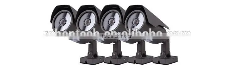 Security Network 720P POE IP Camera Mini HDMI CCTV System 4 Channel NVR Recording Surveillance Kit