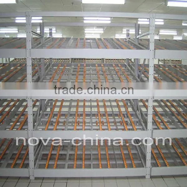 Upright frame structure Rolled Material Storage