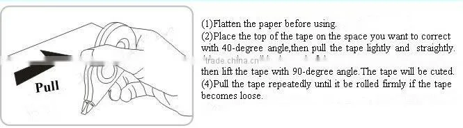 correction tape,correction tape,paper corrector