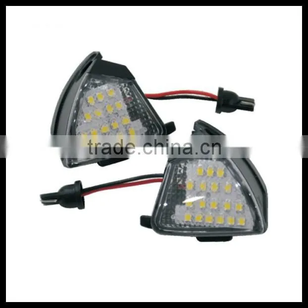 For VW LED under mirror light lamp For Volkswagen Passat Golf 6 Gti Golf Cabriolet Touran