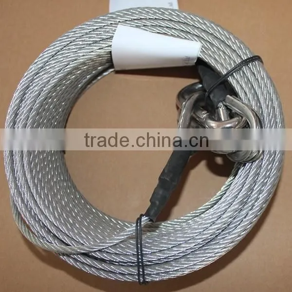 SOLAS/MED stainless steel thin wire rope