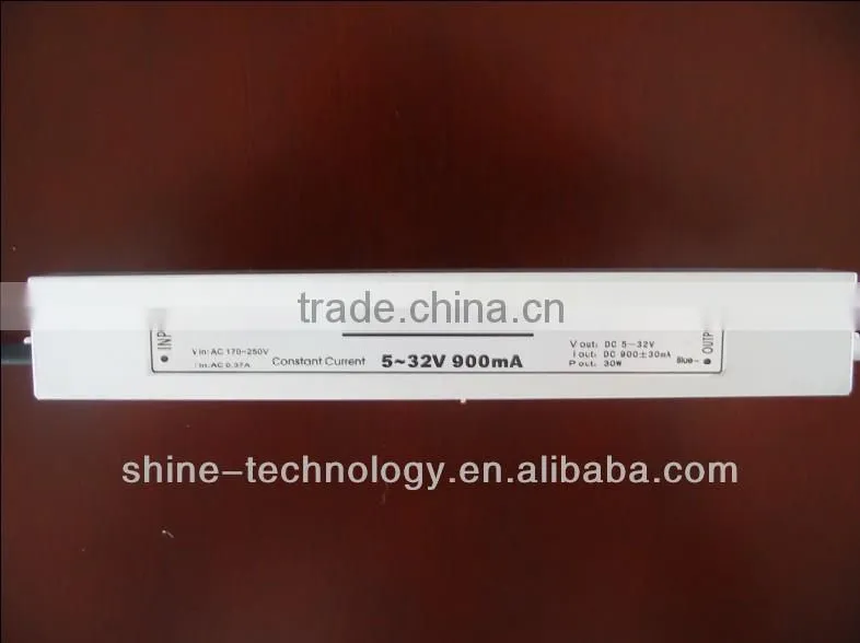 input voltage waterproof constant current 900ma led driver