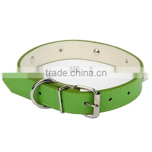Pet Collar Cat Dog Puppy Personalised Name Charms Bling Leather pet collar