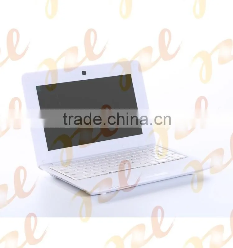 Factory price for 10" android netbook with 512/4GB, 1.5 GHZ computer laptop, mini laptop