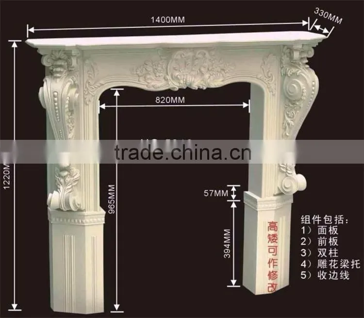 European style pu decorative pu corbels & Surface Mounted Niches