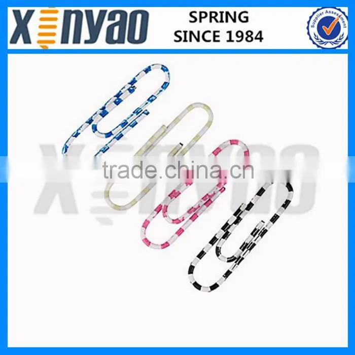 Custom zebra stripes paper clip