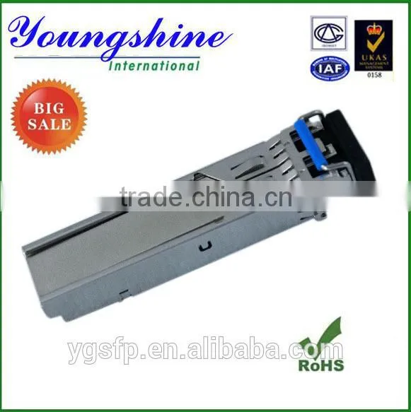 155M LH SFP Optics Transceiver 850nm 2km Reach On SMF Dual LC Connector Transceiver Housing