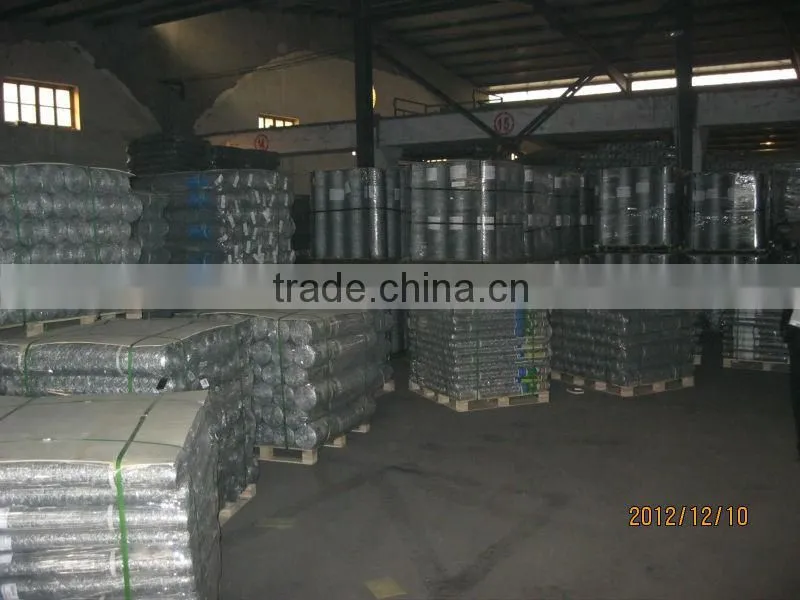 factory direct sale galvanized hexagonal weaving wire netting