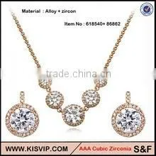 Silver Costume Jewelry Blue Zircon Pure 925 Sterling Silver