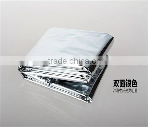 PET Aluminium Coating Emergency Shelter Tent Survival Rescue Tent