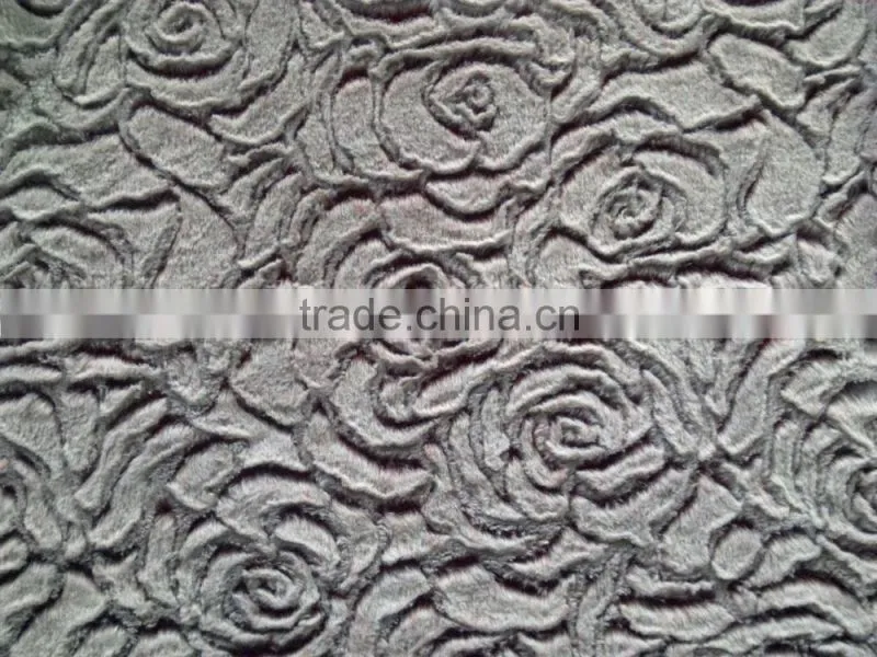 soft minky rose blanket