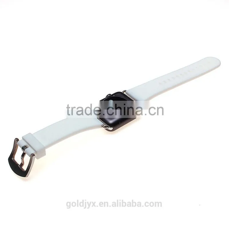 custom fast delivery cheap silicone watch band parts for apple watch
