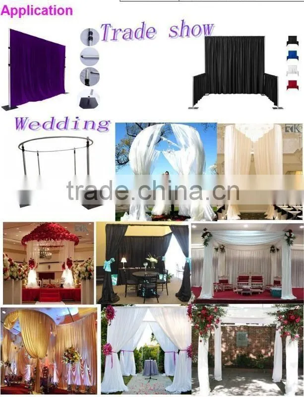 Pipe and Drape motorized stage curtains