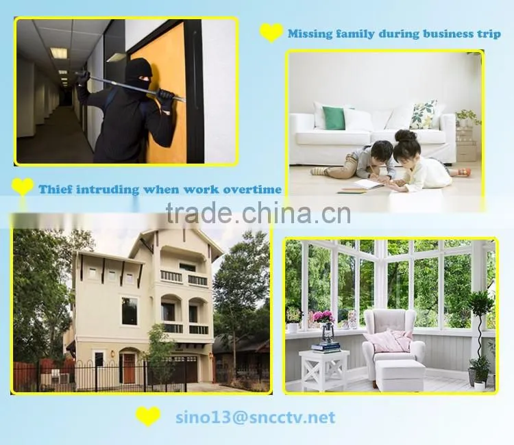 HD Lens IR-CUT filter switch IP network camera