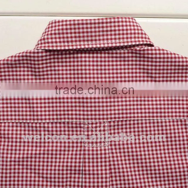 latest fashion design brand new 100% cotton children clothing children dress children shirt for boy