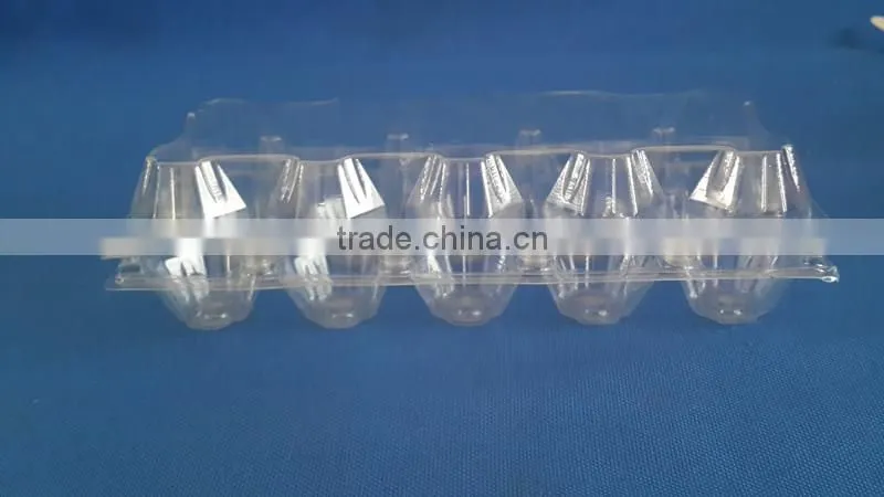 good quality blister pastic egg trays 10 holes