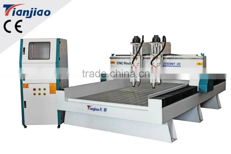 Double heads stone cutting machine with TJ-1325