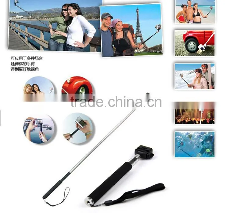 Wholesale Stainless Steel Extendable 360 Degree For Outdoor Activities Selfie Stick