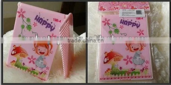 Very cheap and high quality hair comb mirror