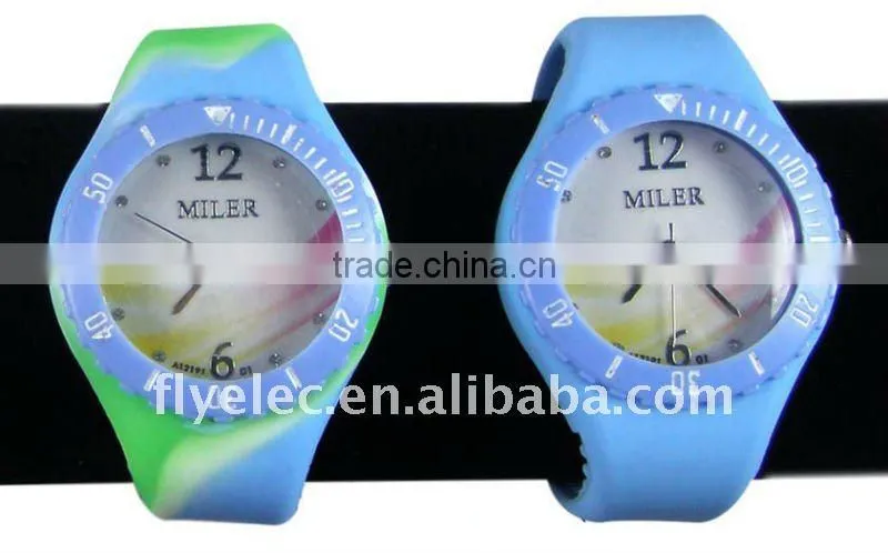 Silicone Wrist LCD Watch