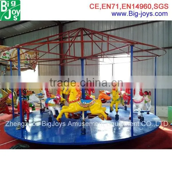 kids carousel for sale, hot sale kids mechanical carousel ride