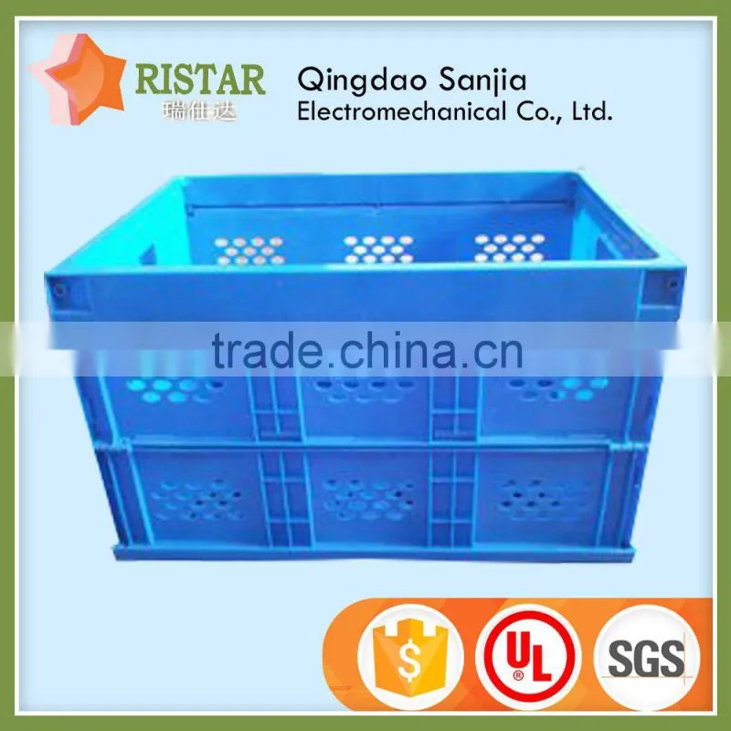 collapsible plastic storage crate folding crate folding fruit crate