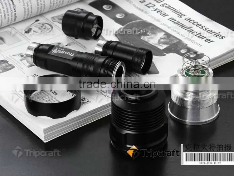 2014 new 3T6 long distance police torch light led flashlight