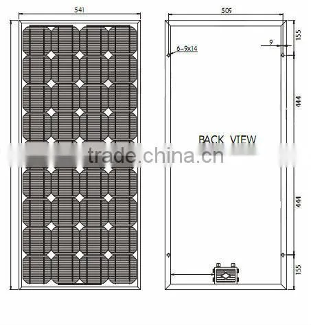 Stock Solar Panel In China, Mono/Poly PV Module 50W 100W 200W 250W 300W