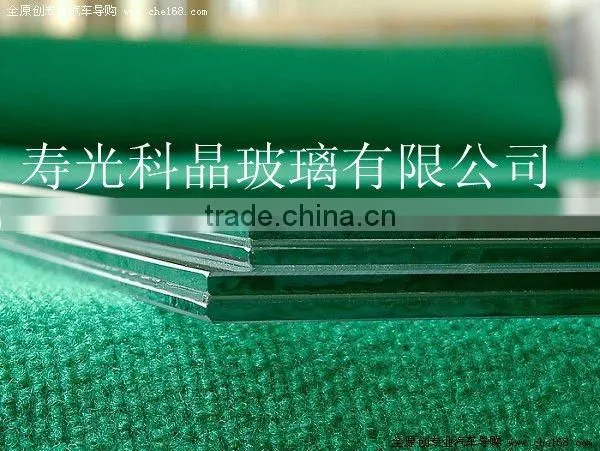 customized irregular shaped clear glass