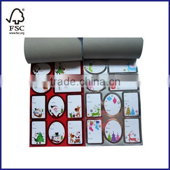 Professional Manufacturer Supply Gift Tags Stickers