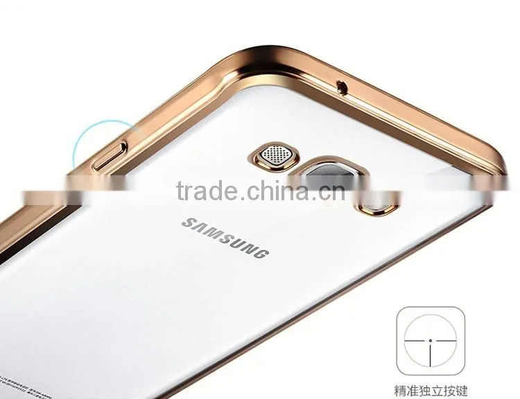 Cellphone Case for Samsung Galaxy S5 Electroplate TPU Back Cover Case