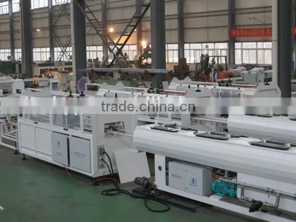 16 - 110 mm PVC Double Head Plastic Pipe Extrusion Line with German Technology