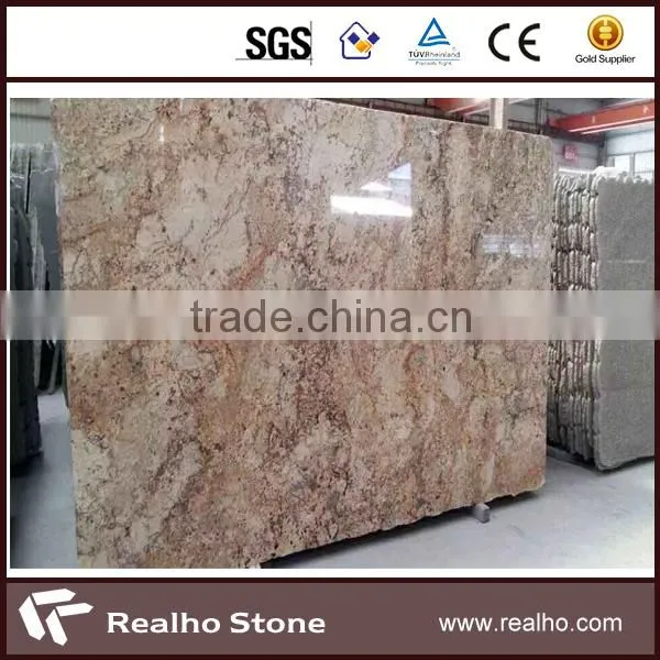Brazil Yellow Golden Persa Granite Gangsaw Slab