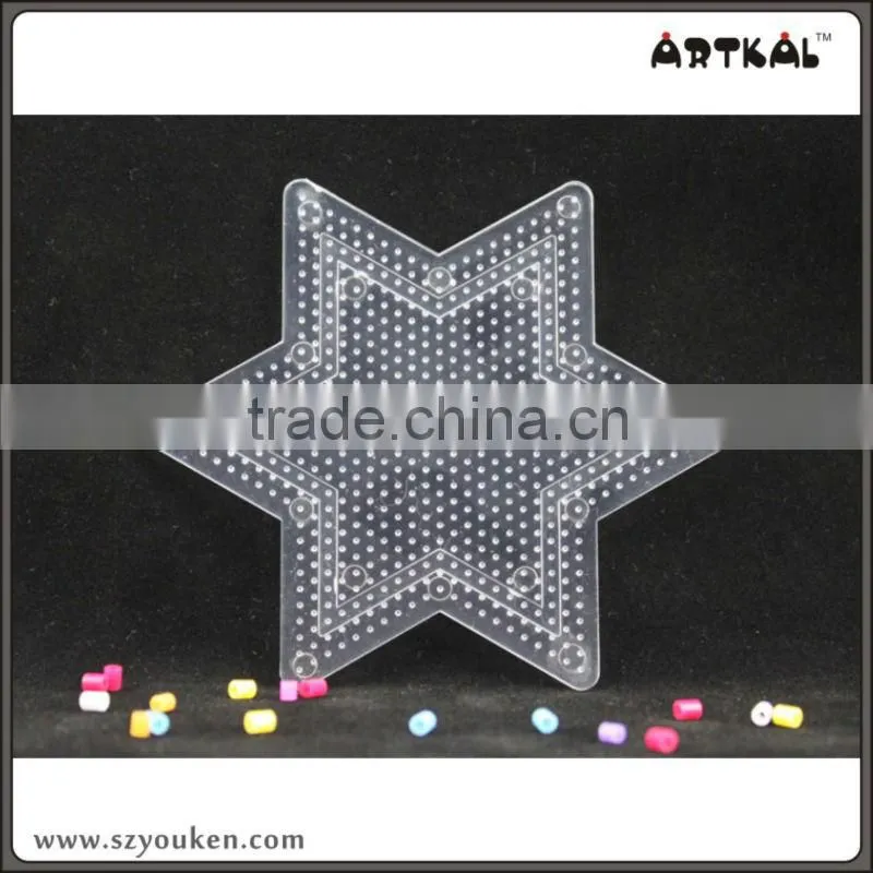 heart-shaped pegboards artkal fuse beads 2.6mm mini popular pattern fun toys for kid