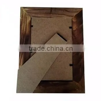 Beautiful various sizes Wood Photo Frame with stand