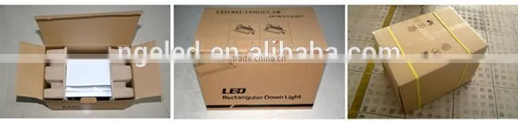 Excellent quality led commercial downlight adjustable rectangular square downlight 28w