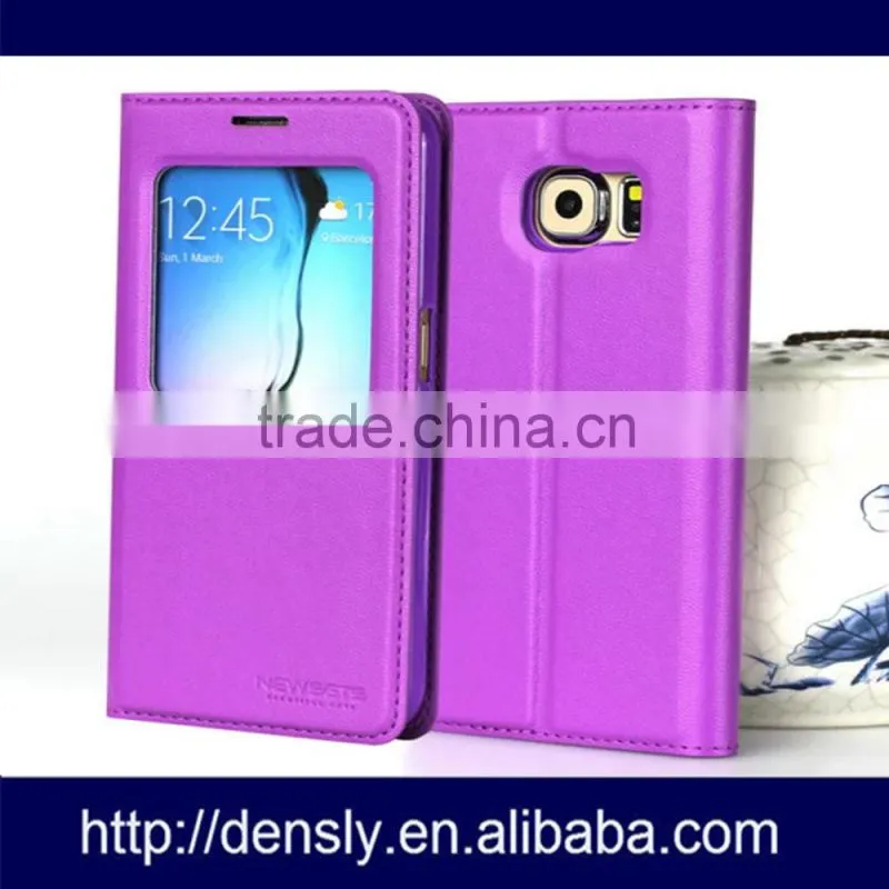 Factory derect view case for samsung s6 cases