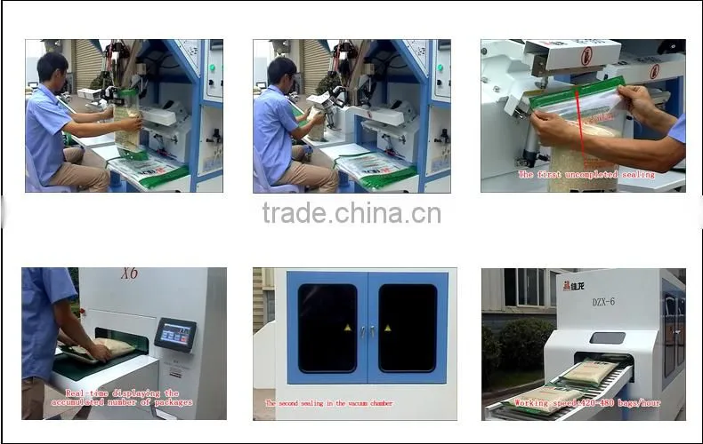 DZX-6 plastic bag vacuum forming machine