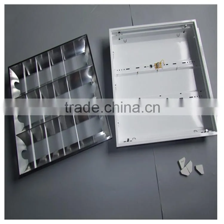 G5 G13 Reflective louver fitting 0.3 0.4 thickness T5 T8 light fixtures