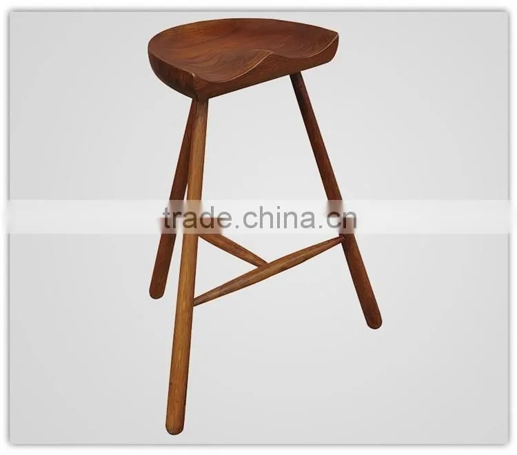 3 legged wooden stool