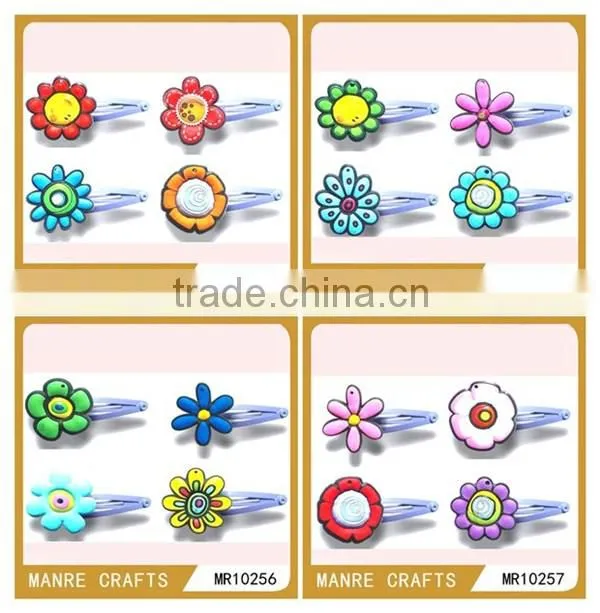 2015 animals ribbon hair clips and best sale for children